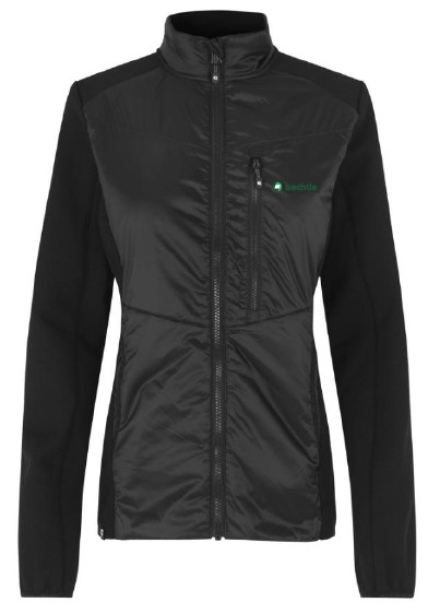 Hybrid Jacke, Damen, Schwarz