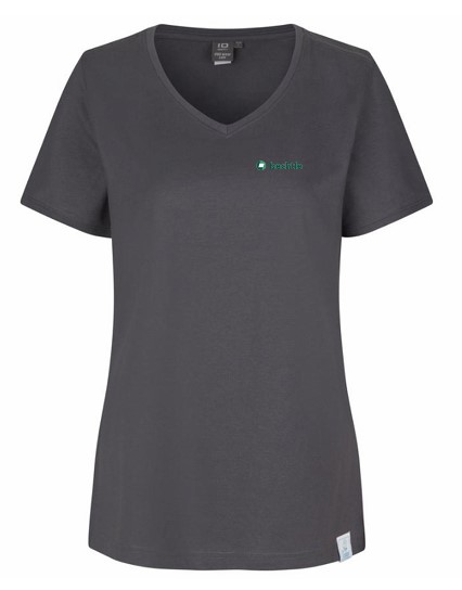 PRO Wear CARE T-Shirt, V-Ausschnitt, Damen, Silver grey, 2XL
