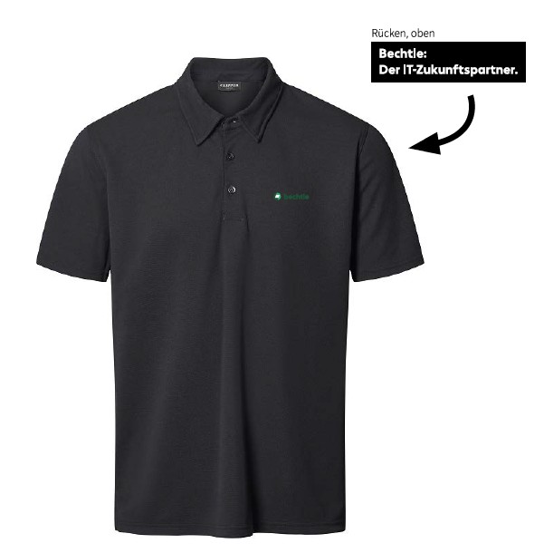 Dortmund-Polo ss, Navy, 3XL