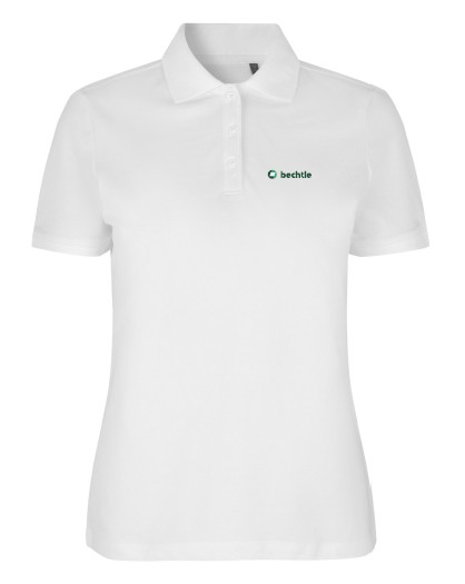 ID Damen Poloshirt ÖKO-Logisch weiss Gr. 2XL