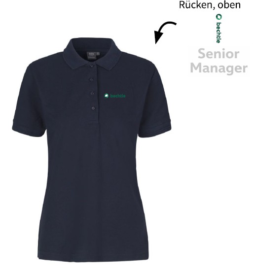 PRO Wear Poloshirt, Damen, Navy, 2XL