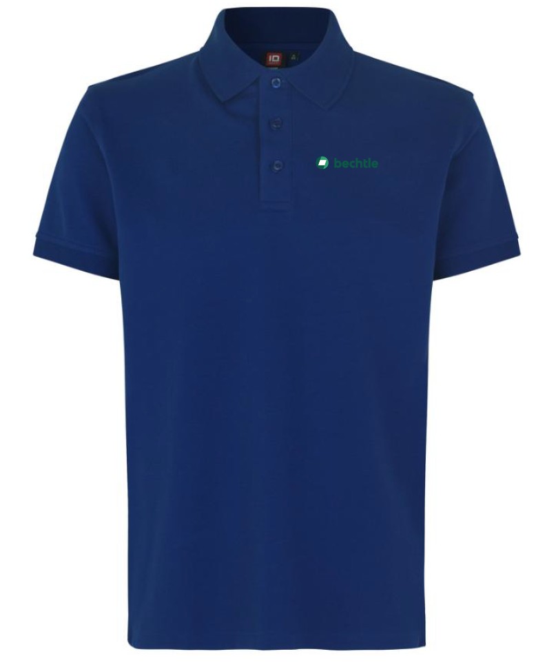 Poloshirt, Stretch, Königsblau, 2XL