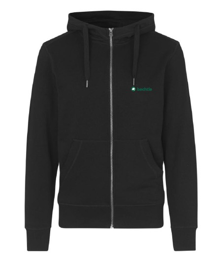 CORE Hoodie, Reißverschluss, Schwarz, 2XL