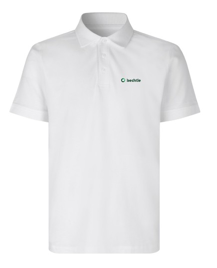 ID Herren Poloshirt ÖKO-Logisch weiss, Gr. 2XL